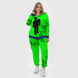 Женский 3D-костюм BILLIE EILISH, цвет: 3D-синий — фото 2