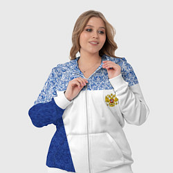 Женский 3D-костюм Форма России, цвет: 3D-белый — фото 2