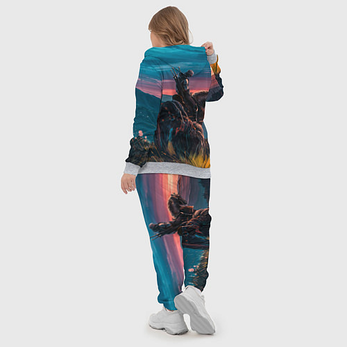 Женский костюм The Witcher / 3D-Меланж – фото 5