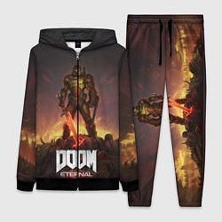 Женский 3D-костюм DOOM ETERNAL, цвет: 3D-черный