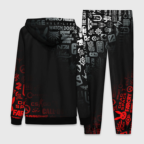 Женский костюм RESIDENT EVIL UMBRELLA CORP / 3D-Черный – фото 2