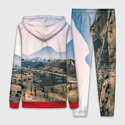 Женский костюм Grand Theft Auto 5 / 3D-Красный – фото 2