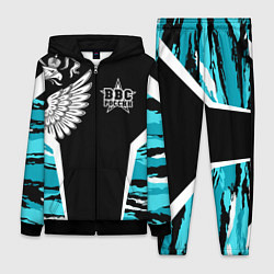 Женский 3D-костюм ВВС России Камуфляж, цвет: 3D-черный