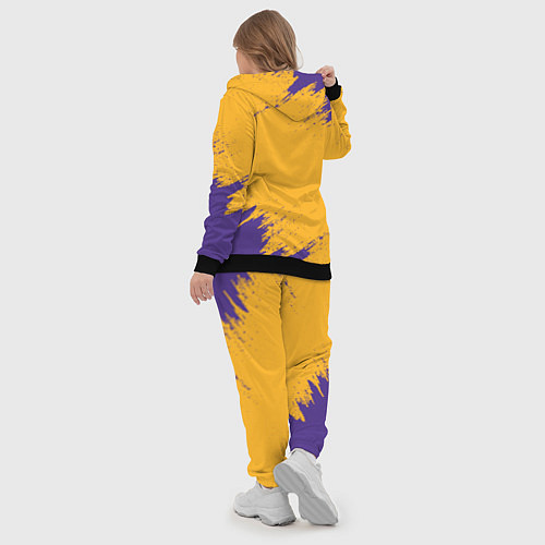 Женский костюм LA LAKERS / 3D-Черный – фото 5