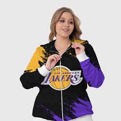 Женский 3D-костюм LA LAKERS, цвет: 3D-белый — фото 2