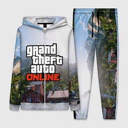 Женский 3D-костюм GTA Online, цвет: 3D-меланж