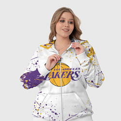 Женский 3D-костюм LA LAKERS, цвет: 3D-белый — фото 2