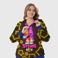 Женский 3D-костюм Brawl Stars Sandy, цвет: 3D-синий — фото 2