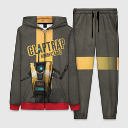 Женский 3D-костюм Claptrap, цвет: 3D-красный