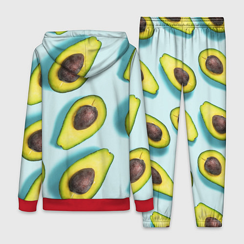 Женский костюм АВОКАДО / 3D-Красный – фото 2