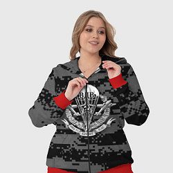 Женский 3D-костюм ВДВ СССР, цвет: 3D-красный — фото 2