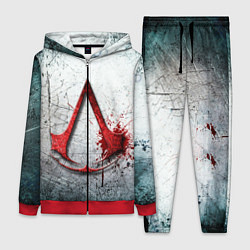 Женский 3D-костюм Assassins Creed, цвет: 3D-красный