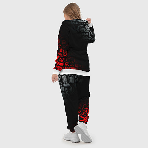 Женский костюм ROBLOX / 3D-Белый – фото 5