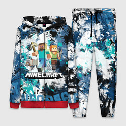 Женский 3D-костюм Minecraft Майнкрафт, цвет: 3D-красный