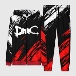 Женский 3D-костюм DEVIL MAY CRY DMC, цвет: 3D-красный