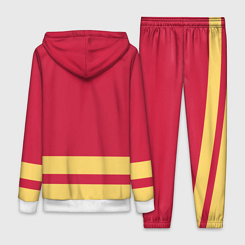 Женский костюм Калгари Флэймз / 3D-Белый – фото 2