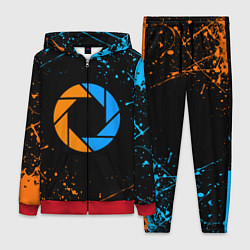 Женский 3D-костюм PORTAL, цвет: 3D-красный