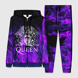 Женский 3D-костюм QUEEN, цвет: 3D-синий