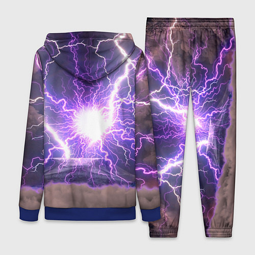 Женский костюм Котушка Теслы / 3D-Синий – фото 2