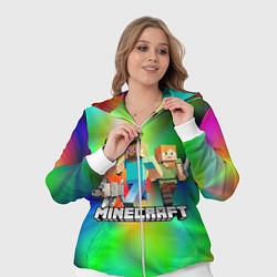 Женский 3D-костюм MINECRAFT, цвет: 3D-белый — фото 2