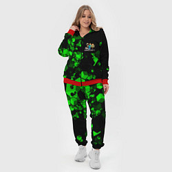 Женский 3D-костюм MINECRAFT, цвет: 3D-красный — фото 2