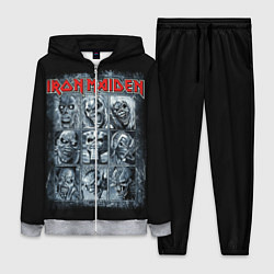 Женский 3D-костюм Iron Maiden, цвет: 3D-меланж