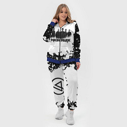 Женский 3D-костюм LINKIN PARKспина, цвет: 3D-синий — фото 2