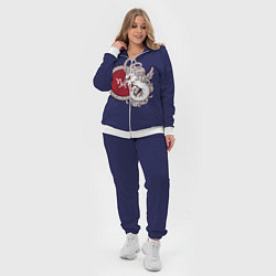 Женский 3D-костюм Козерог Знак Зодиака, цвет: 3D-белый — фото 2