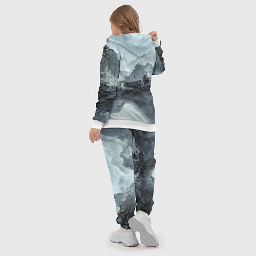 Женский костюм THE ELDER SCROLLS / 3D-Белый – фото 5