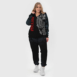 Женский 3D-костюм Россия, цвет: 3D-черный — фото 2