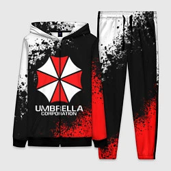 Женский 3D-костюм RESIDENT EVIL UMBRELLA, цвет: 3D-черный