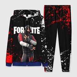 Женский 3D-костюм FORTNITE IKONIK, цвет: 3D-синий
