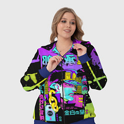 Женский 3D-костюм JoJo Bizarre Adventure, цвет: 3D-синий — фото 2