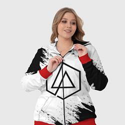 Женский 3D-костюм LINKIN PARK, цвет: 3D-красный — фото 2