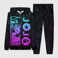 Женский 3D-костюм JoJo Bizarre Adventure, цвет: 3D-черный