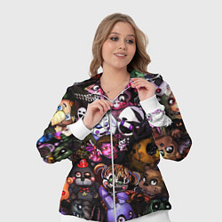 Женский 3D-костюм Five Nights At Freddy's, цвет: 3D-белый — фото 2