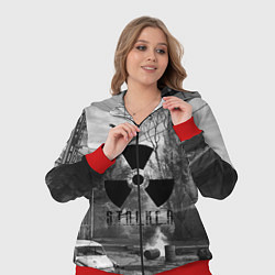 Женский 3D-костюм СТАЛКЕР-ЧЕРНОБЫЛЬ, цвет: 3D-красный — фото 2