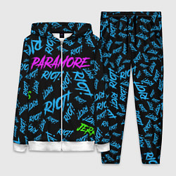 Женский 3D-костюм Paramore RIOT!, цвет: 3D-белый