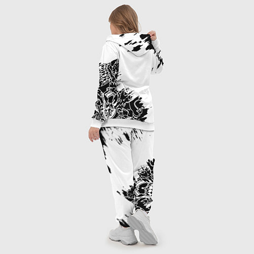 Женский костюм Автограф Фредди Меркьюри / 3D-Белый – фото 5