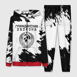 Женский 3D-костюм Гражданская оборона, цвет: 3D-красный