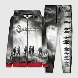 Женский 3D-костюм Sabaton, цвет: 3D-красный