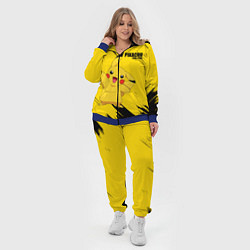 Женский 3D-костюм PIKACHU: PIKA PIKA, цвет: 3D-синий — фото 2
