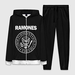 Женский 3D-костюм RAMONES, цвет: 3D-белый