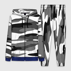 Женский 3D-костюм Камуфляж Sabaton без лого, цвет: 3D-синий