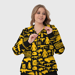 Женский 3D-костюм PUBG, цвет: 3D-черный — фото 2