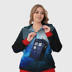 Женский 3D-костюм ТАРДИС, цвет: 3D-красный — фото 2