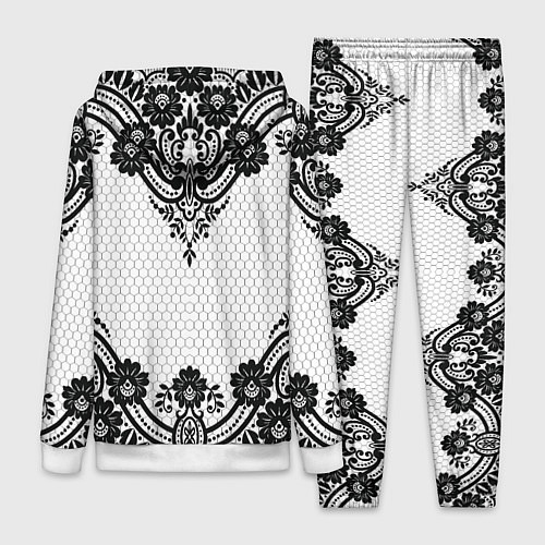 Женский костюм Кружева / 3D-Белый – фото 2