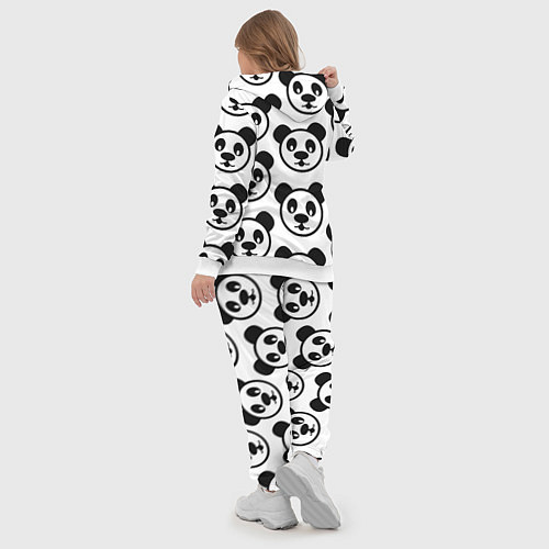 Женский костюм Panda / 3D-Белый – фото 5