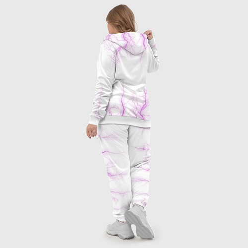 Женский костюм ПОШЛАЯ МОЛЛИ / 3D-Белый – фото 5