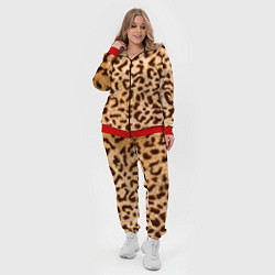 Женский 3D-костюм Леопард, цвет: 3D-красный — фото 2